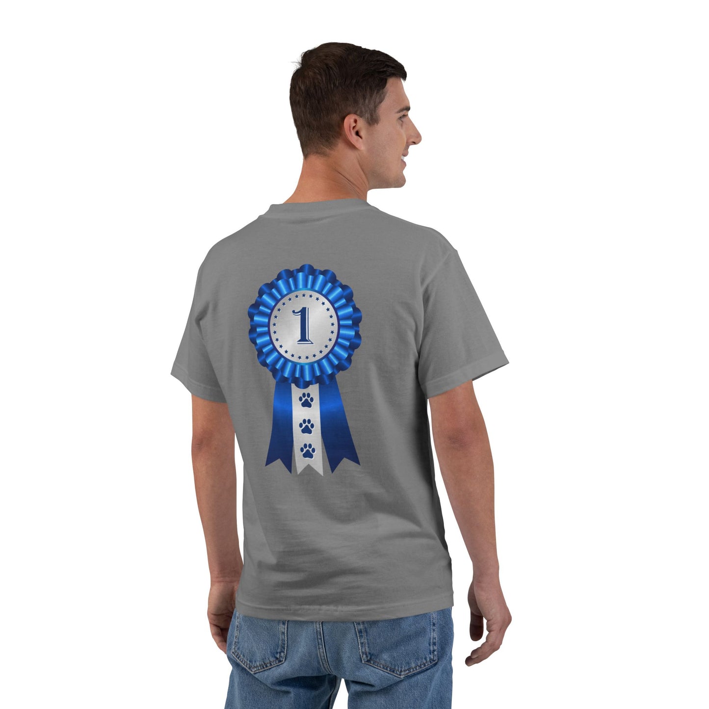 Show Ribbon Men's Short-Sleeve Crewneck Tee