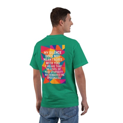 Speechless Men's Short-Sleeve Crewneck Tee