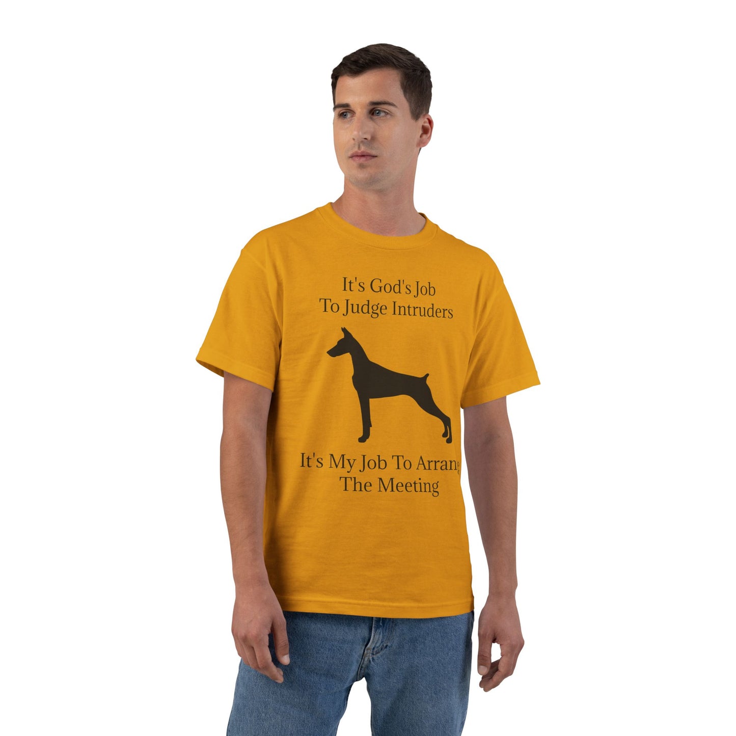 Arrange The Meeting Men's Short-Sleeve Crewneck Tee