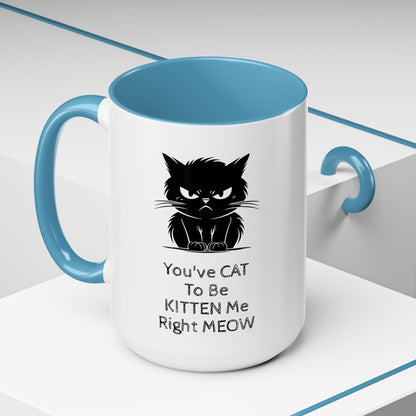 KITTEN Me 2-Tone Coffee Mug