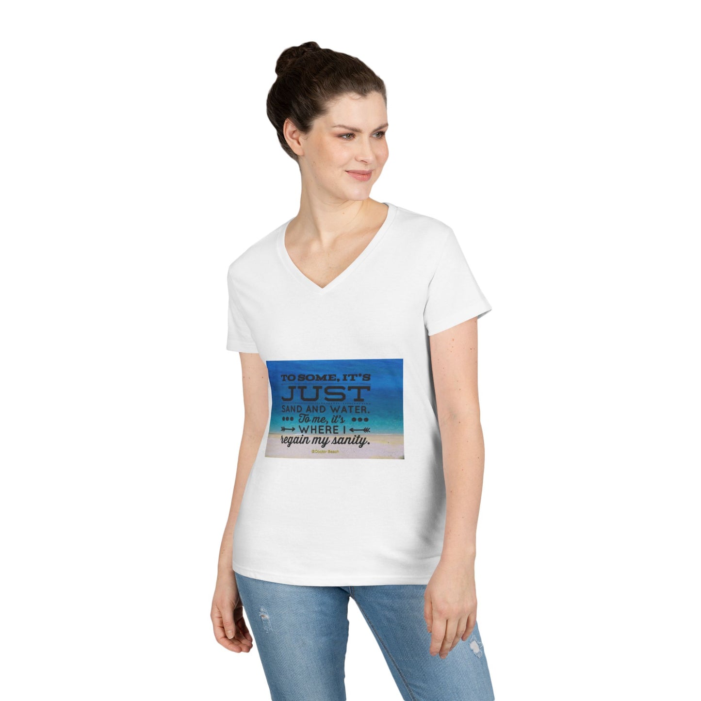 Dr. Beach Women's V-Neck T-Shirt