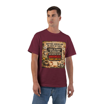Unhinged Family Men's Short-Sleeve Crewneck Tee