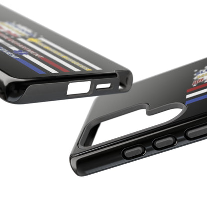 Slow Down Move Over Flag Samsung Case