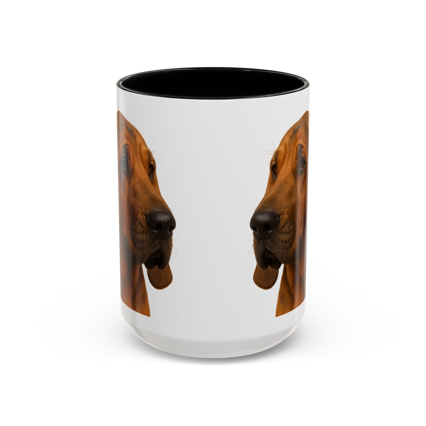 Bloodhound Head 2-Tone Coffee Mug