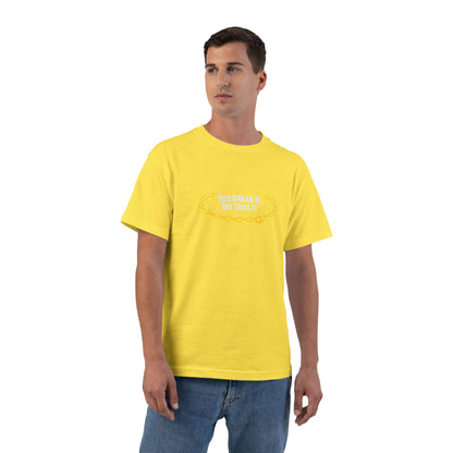 You Break It Men's Short-Sleeve Crewneck Tee
