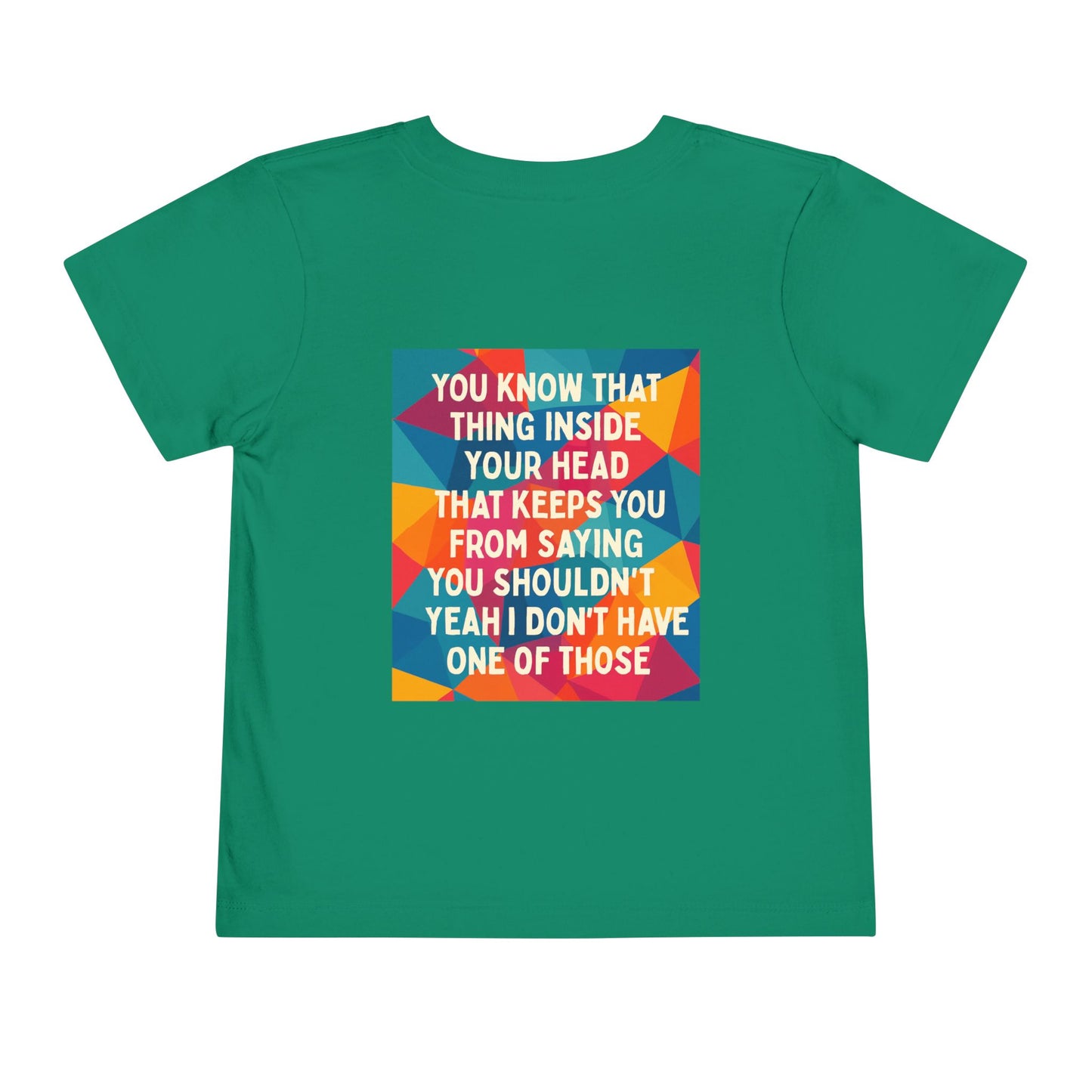 No Filter Toddler Unisex Short Sleeve Crewneck Tee
