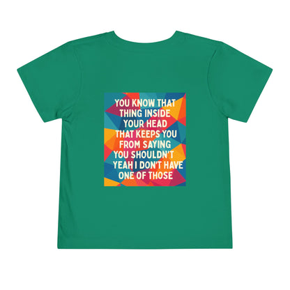No Filter Toddler Unisex Short Sleeve Crewneck Tee