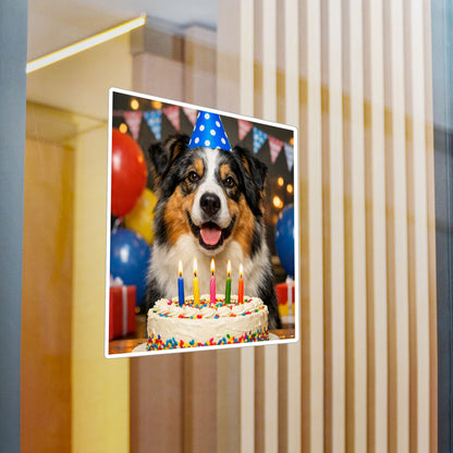 Birthday Buddy Aussie Vinyl Decal