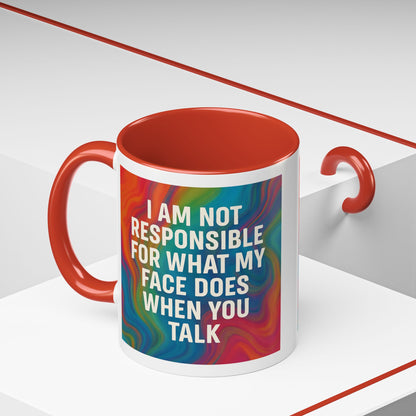 When You Talk 2-Tone Coffee Mug