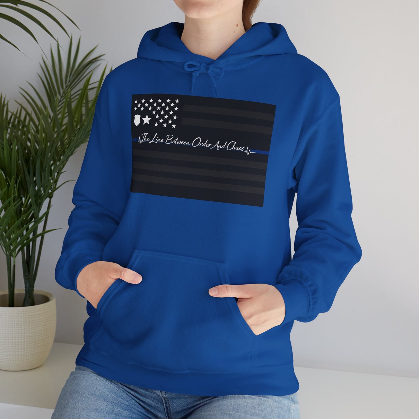 Thin Blue Line Unisex Hoodie