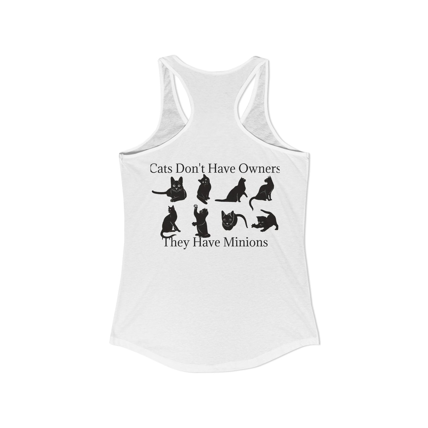 Cat Minions Women's Racerback Tank