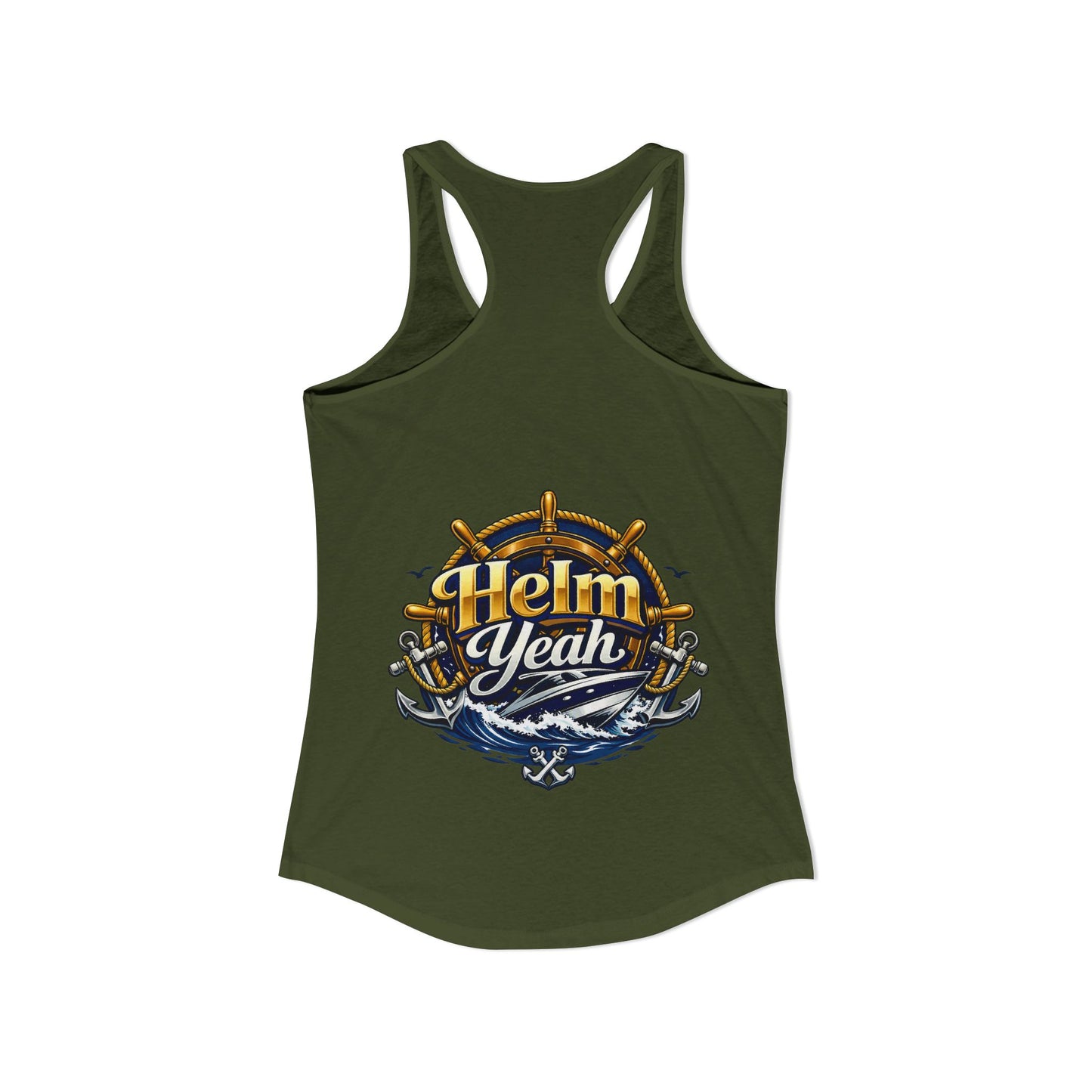 Helm Yeah Women's Racerback Tank