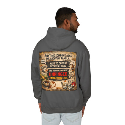 Unhinged Family Unisex Lightweight Hoodie