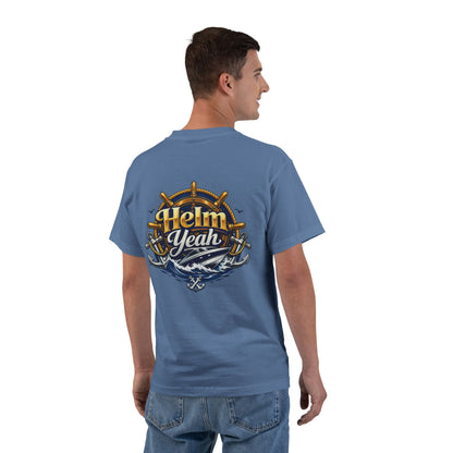 Helm Yeah Men's Short-Sleeve Crewneck Tee