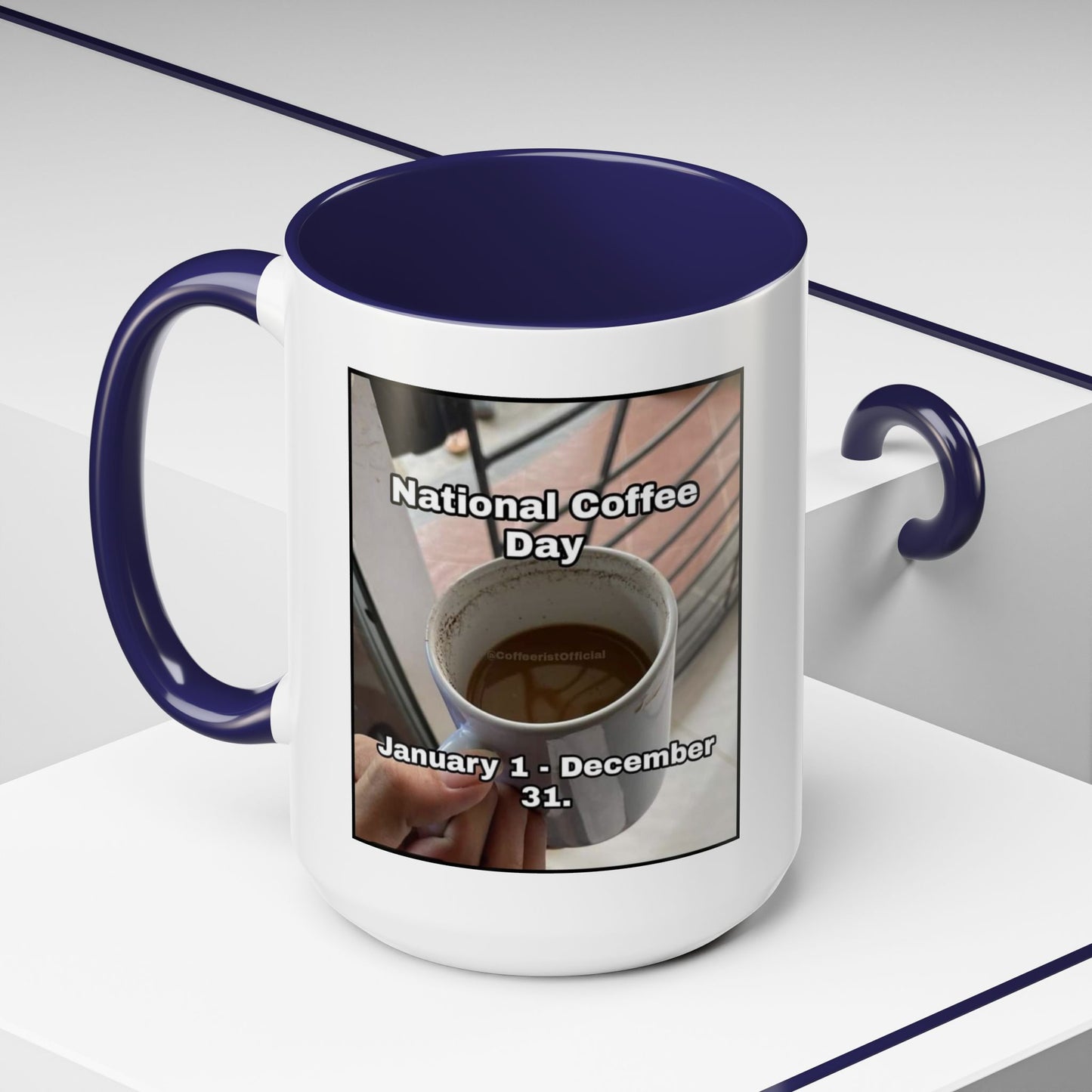 National Coffee Day 2-Tone Coffee Mug