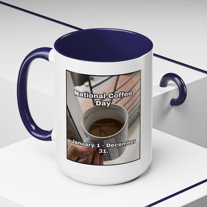 National Coffee Day 2-Tone Coffee Mug