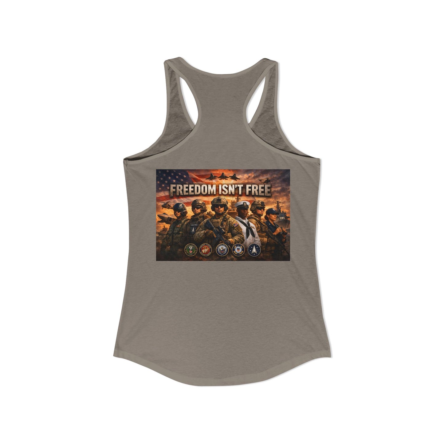 Freedom Isn't Free Women's Racerback Tank