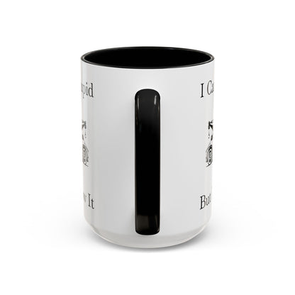 I Can't Fix Stupid Wheel Lift Tow Truck 2-Tone Coffee Mug