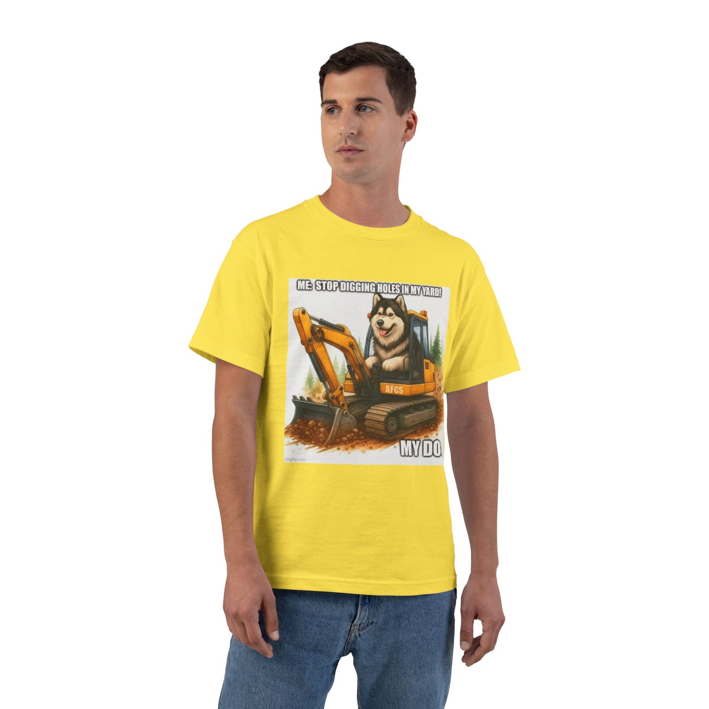 Digmaster 2000 Men's Short-Sleeve Crewneck Tee