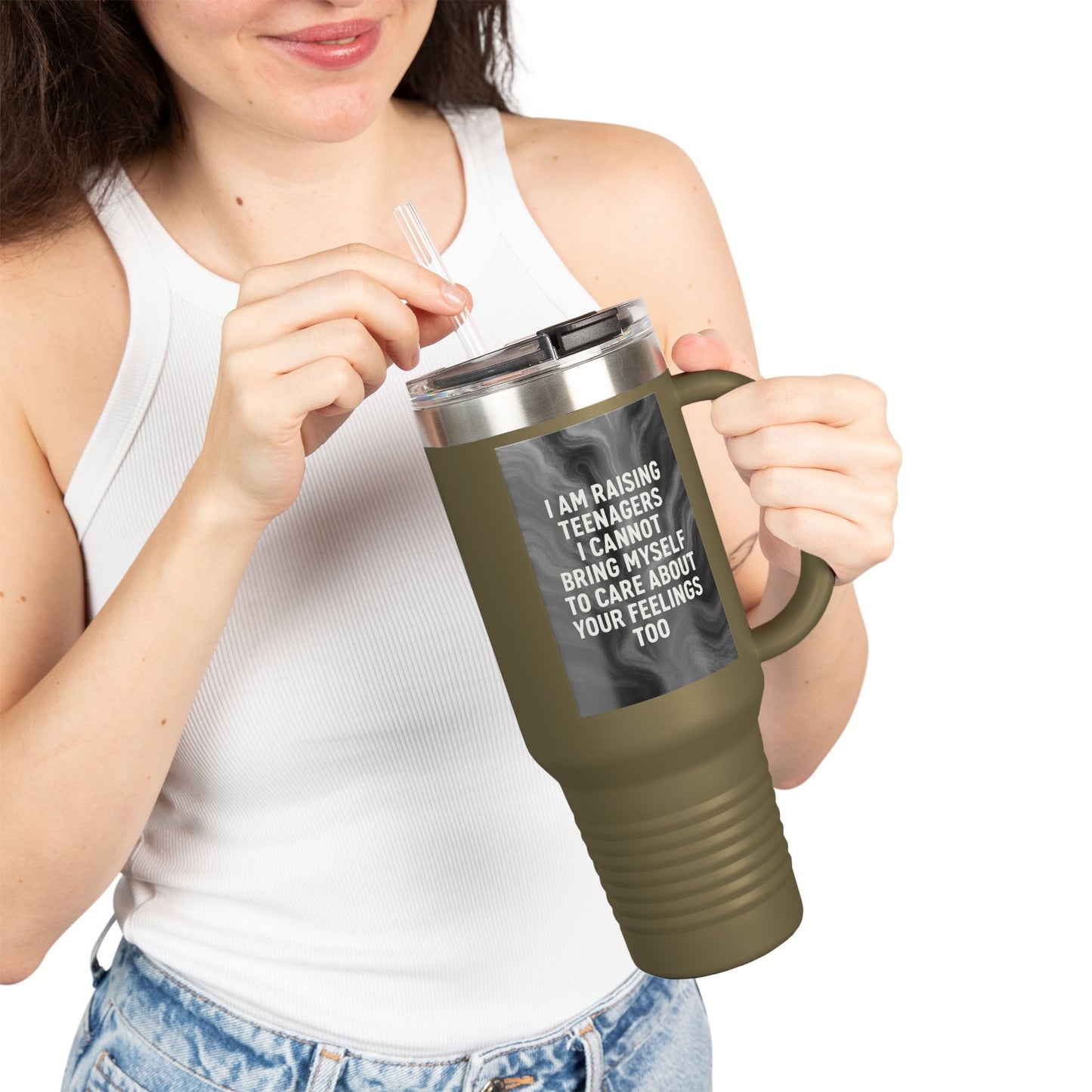 Raising Teenagers Insulated Travel Mug