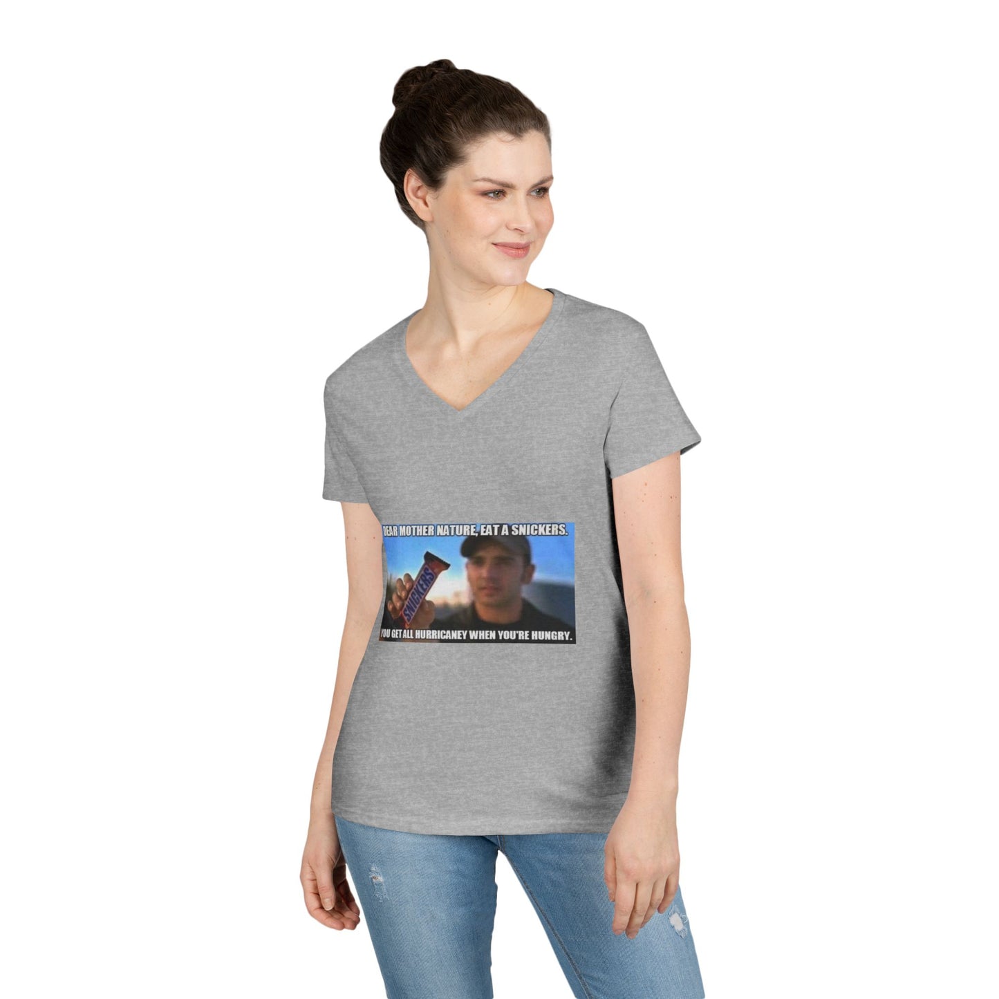 Hurricaney Women's V-Neck T-Shirt