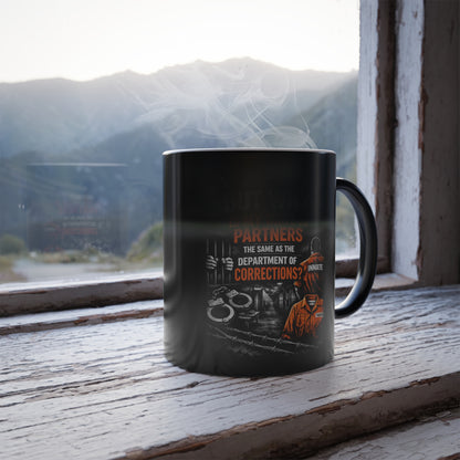 Department Of Corrections Color Changing Mug