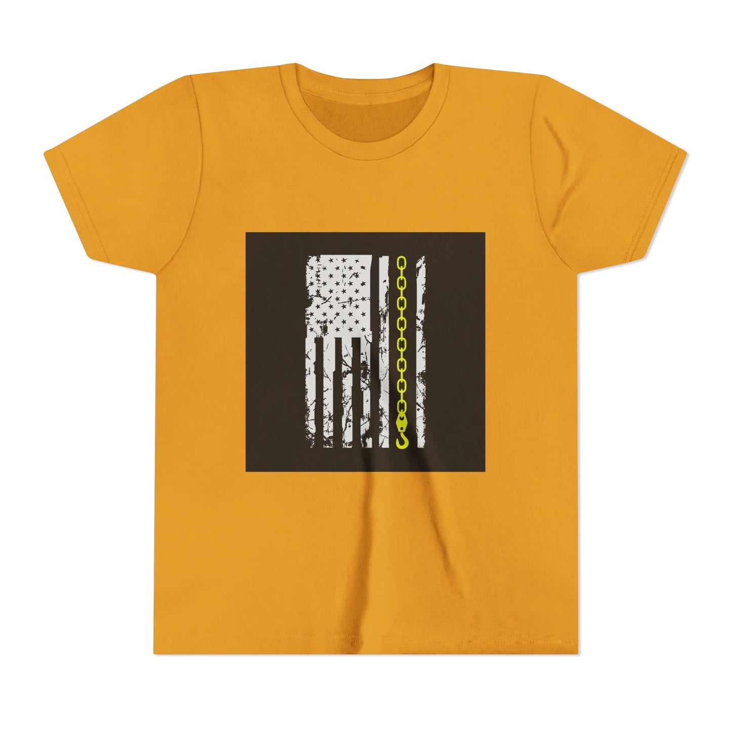 Thin Yellow Line Youth Unisex Short Sleeve Crewneck Tee