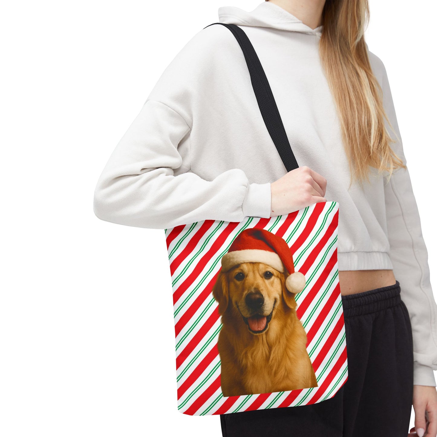 Santa Paws Golden Tote Bag