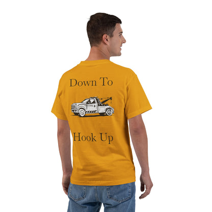Down To Hook Up Men's Short-Sleeve Crewneck Tee