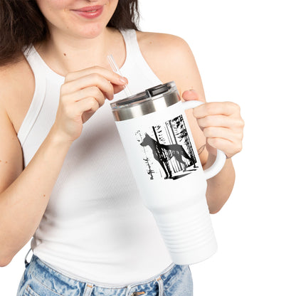 Watchful Eyes Insulated Travel Mug