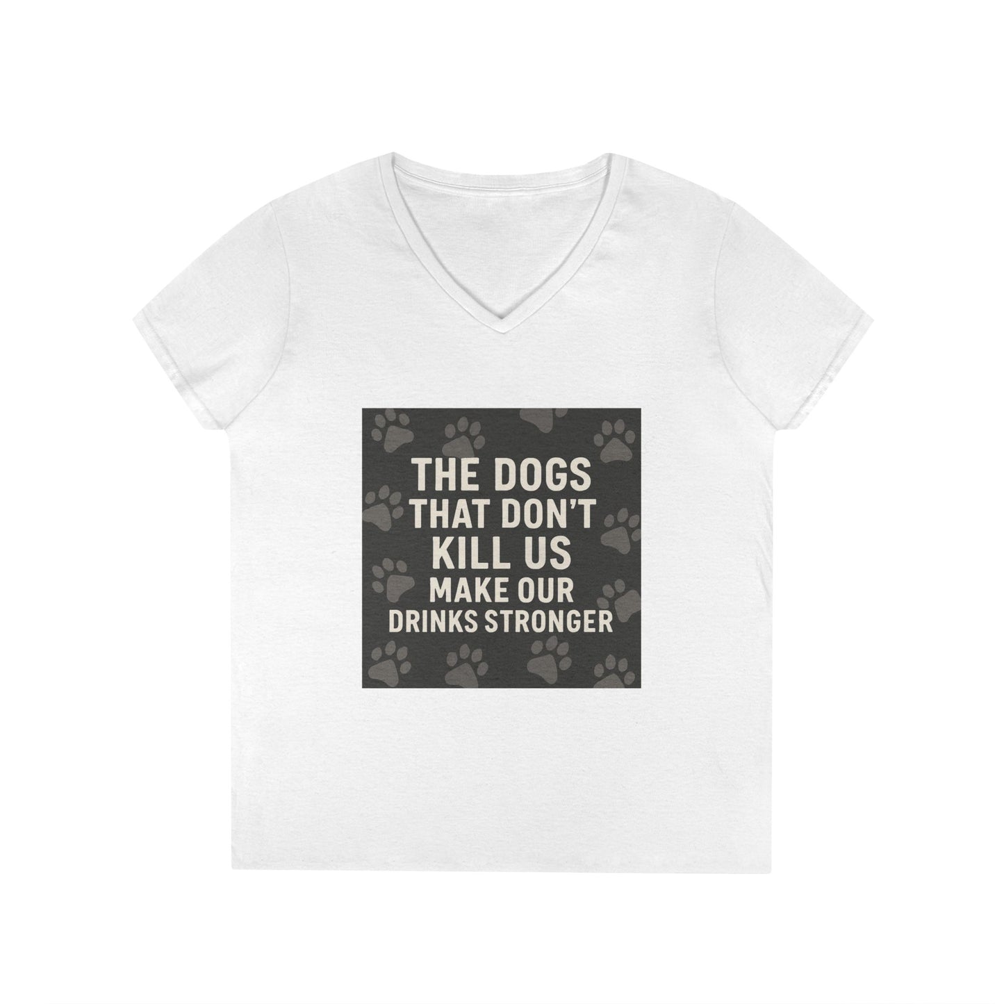 Drinks Stronger Women's V-Neck T-Shirt