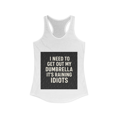 Dumbrella Women's Racerback Tank
