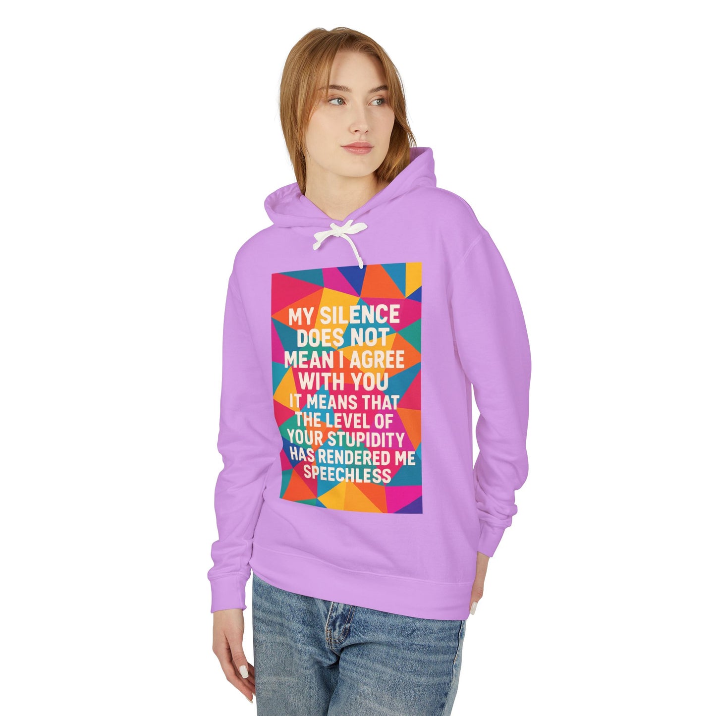 Speechless Unisex Lightweight Hoodie