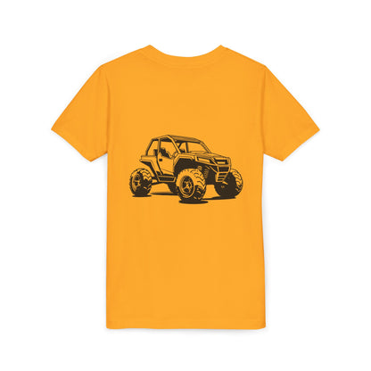 Off The Beaten Path Side By Side Youth Unisex Short Sleeve Crewneck Tee