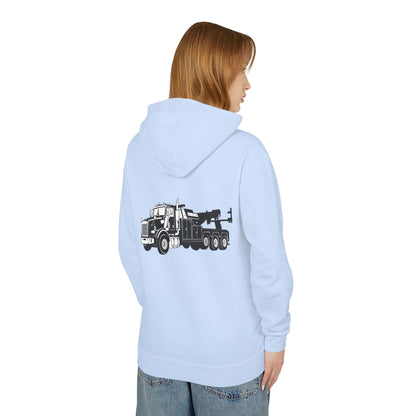 Heavy Tow Truck Unisex Lightweight Hoodie