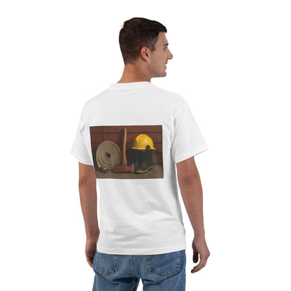 Fire/Rescue Appreciation Men's Short-Sleeve Crewneck Tee