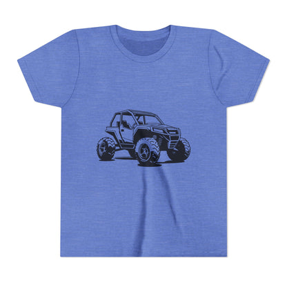 Off The Beaten Path Side By Side Youth Unisex Short Sleeve Crewneck Tee