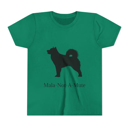 Mala-Not-A-Mute Youth Unisex Short Sleeve Crewneck Tee