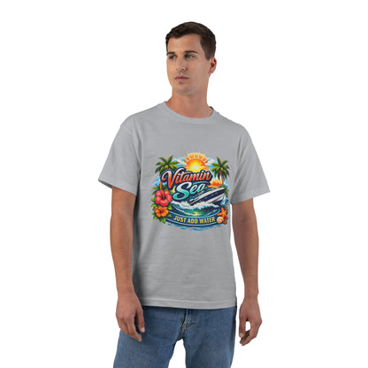 Vitamin Sea Men's Short-Sleeve Crewneck Tee