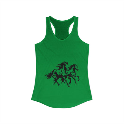 Horsin' Around Women's Racerback Tank