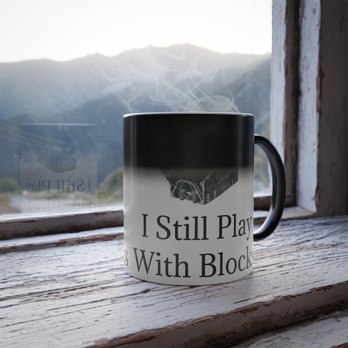 Play With Blocks Color Changing Mug