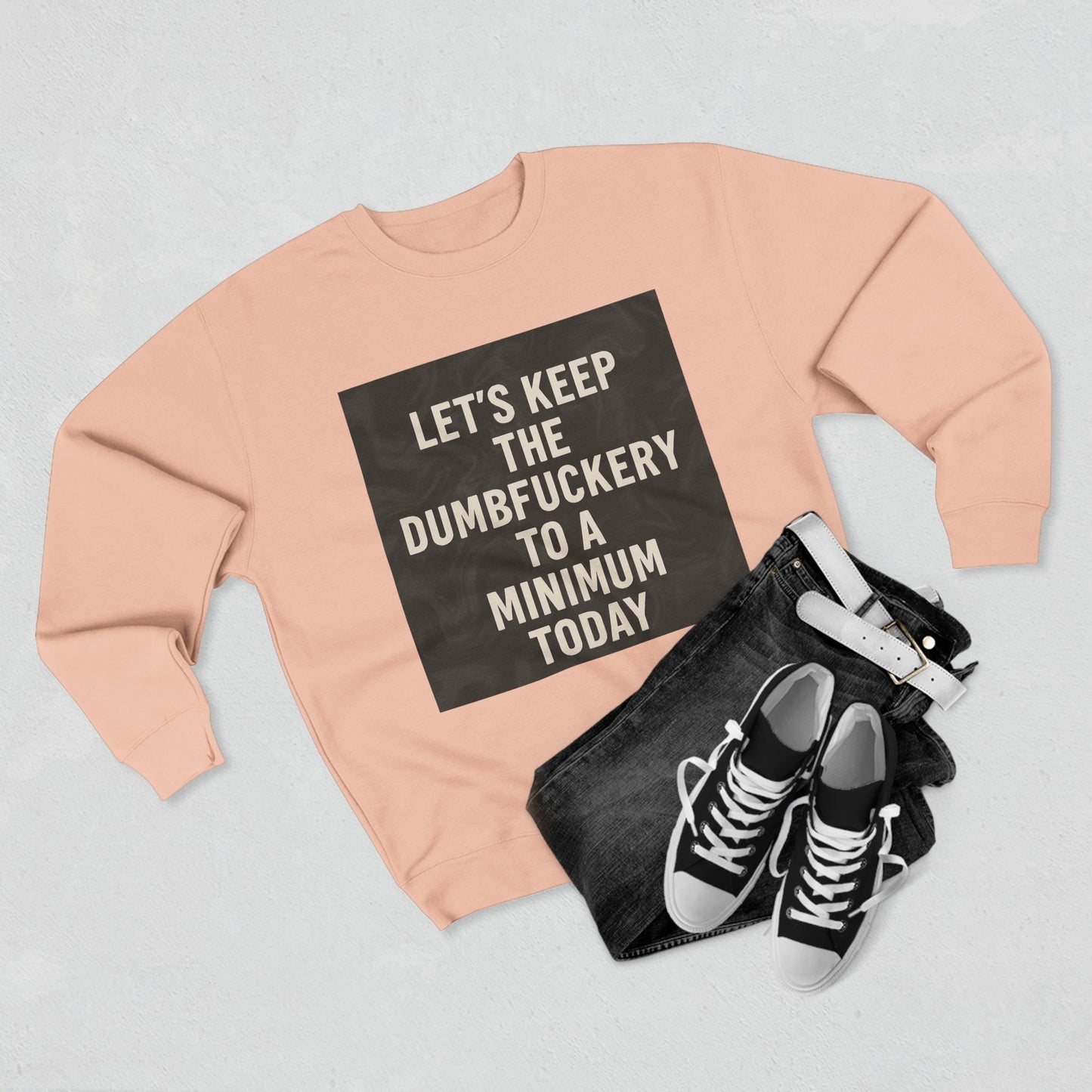 Dumbfuckery Unisex Crewneck Sweatshirt