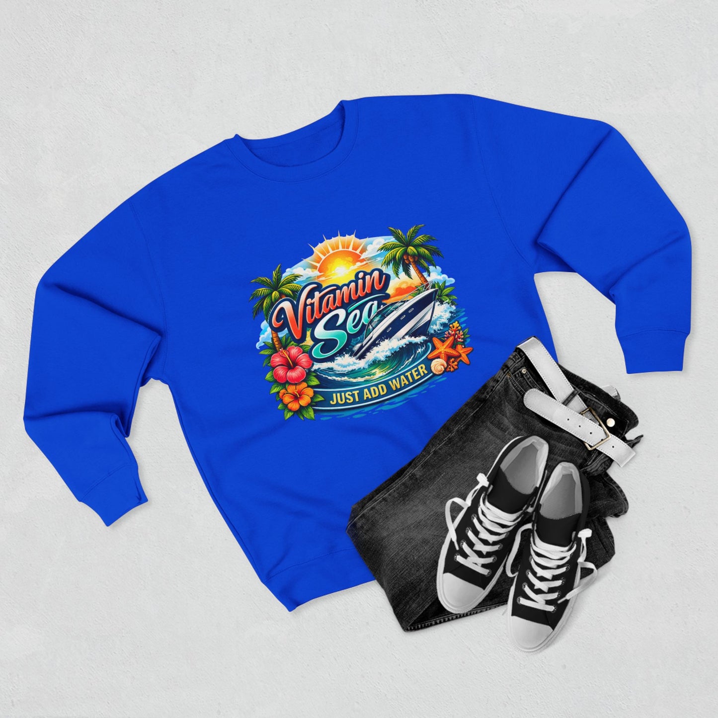 Vitamin Sea Unisex Crewneck Sweatshirt