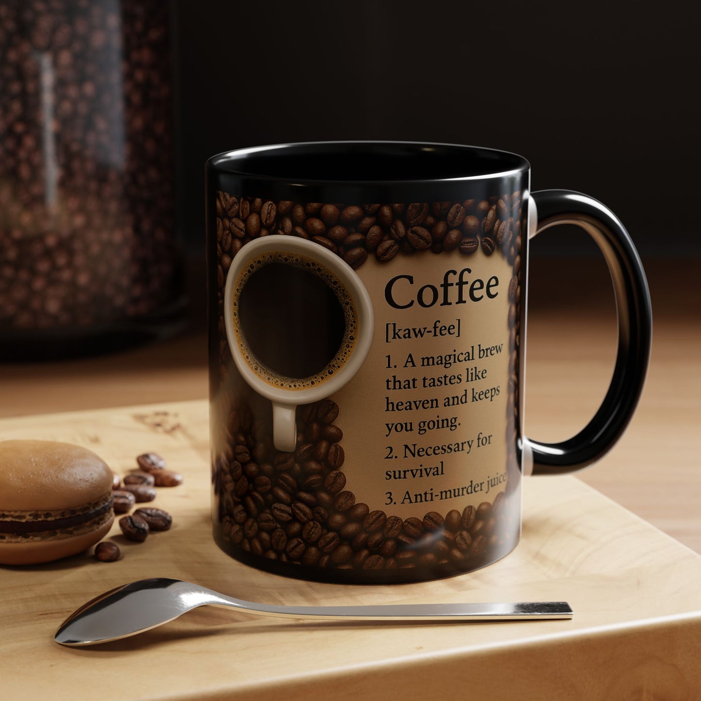 Coffee Definition 2-Tone Coffee Mug