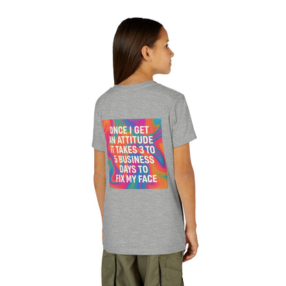 Fix My Face Youth Unisex Short Sleeve Crewneck Tee