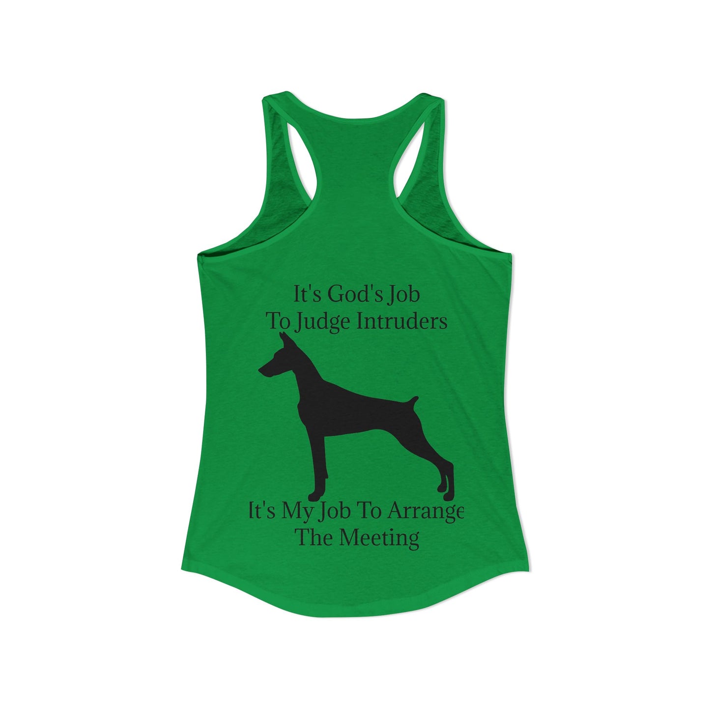Arrange The Meeting Women's Racerback Tank