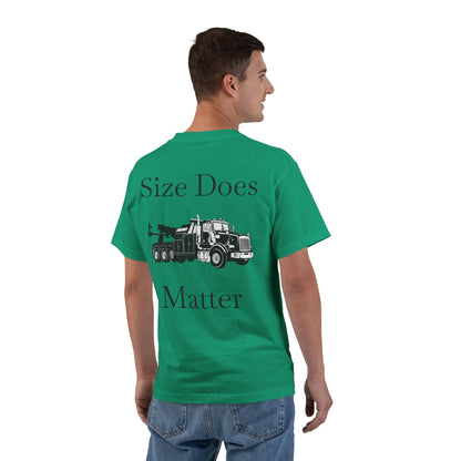 Size Does Matter Men's Short-Sleeve Crewneck Tee