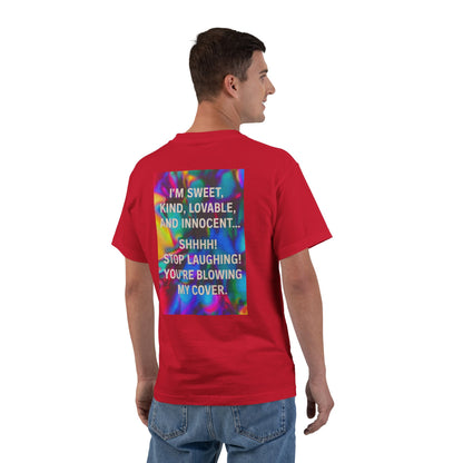 Blowing My Cover Men's Short-Sleeve Crewneck Tee