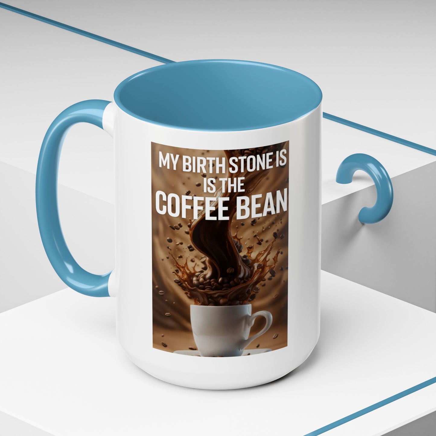 Birth Stone 2-Tone Coffee Mug