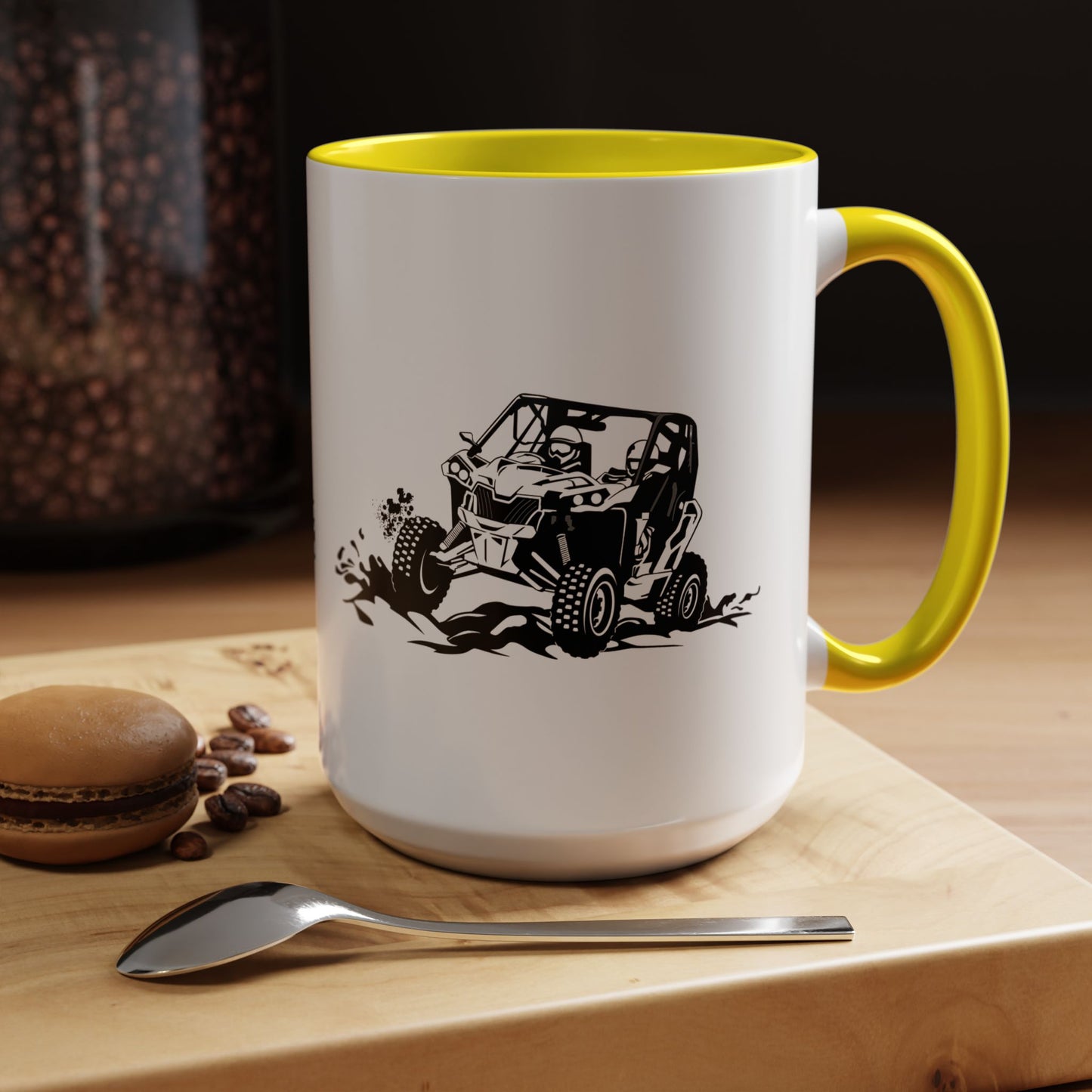 Slingin' Mud Side By Side 2-Tone Coffee Mug